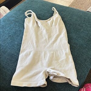 Light Gray Sleeveless Romper